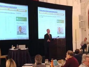 Thomas Mullooly speaking at Dorsey Wright Point and Figure Institute 2014