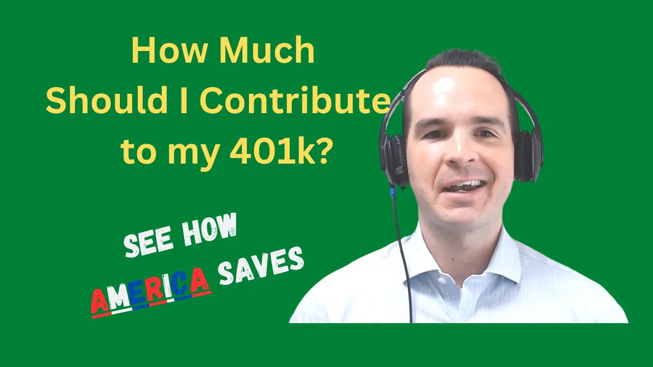How Much Should I Contribute To My 401k