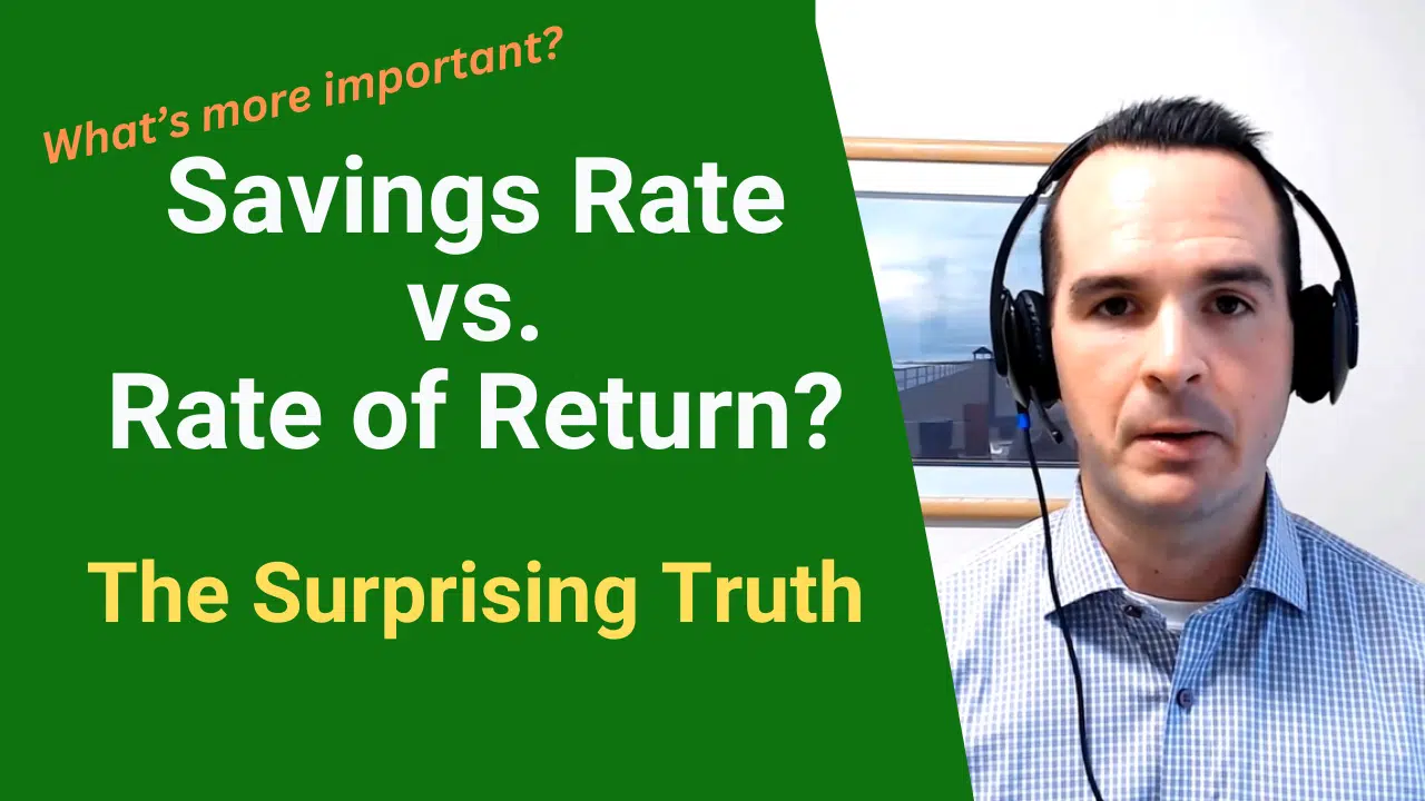 Savings Rate vs Rate of Return The Surprising Truth