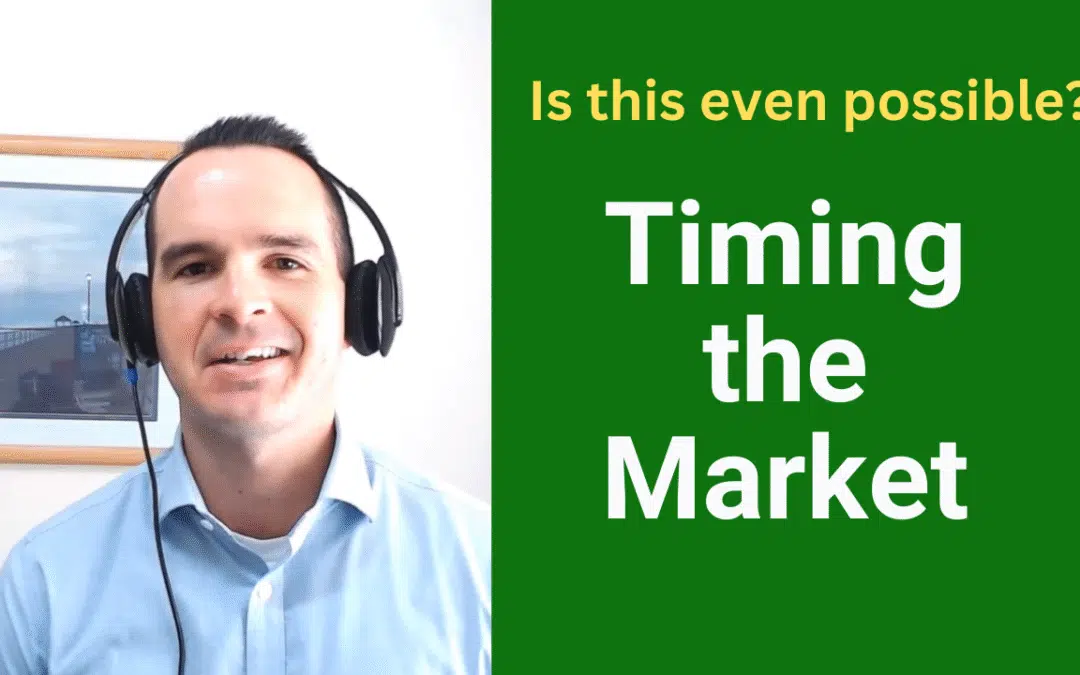 Timing the Market, or time IN the markets?