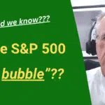 Is the S&P 500 in a bubble