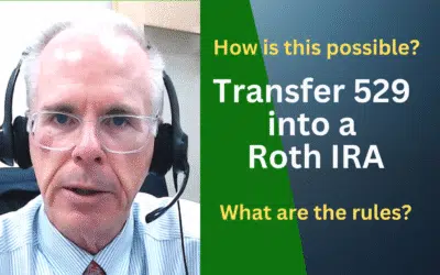 Transfer 529 to Roth IRA?
