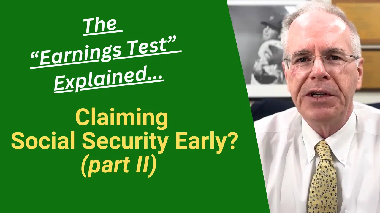 Social Security Earnings Test Social Security Earnings Test