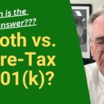 Roth vs. pre-tax 401(k)