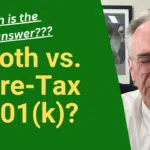 Roth vs. pre-tax 401(k)