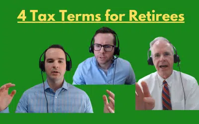 4 Tax Terms For Retirees