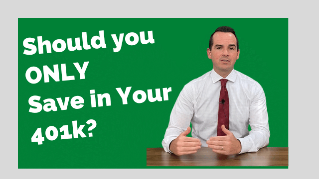 Only save in your 401k