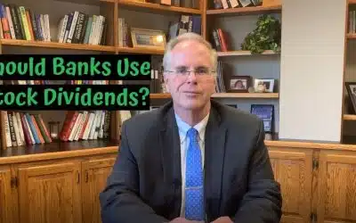 Should Banks Use Stock Dividends?