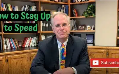 How to Stay Up to Speed