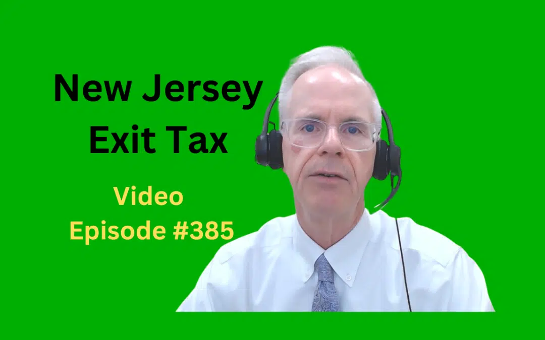 New Jersey Exit Tax