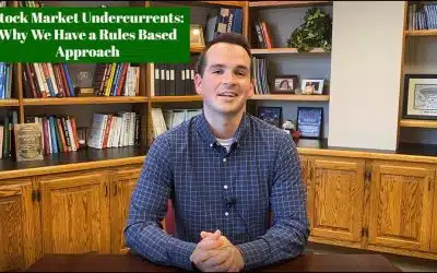 Stock Market Undercurrents: Why We Have a Rules Based Approach